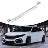 Maxbell Rear Lower Subframe Tie Bar Aluminum Alloy for 1996-2000 Honda Civic EK Silver