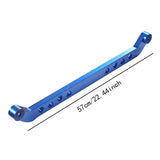 Maxbell Rear Lower Subframe Tie Bar Aluminum Alloy for 1996-2000 Honda Civic EK Blue