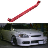 Maxbell Rear Lower Subframe Tie Bar Aluminum Alloy for 1996-2000 Honda Civic EK Red