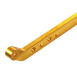 Maxbell Rear Lower Subframe Tie Bar Aluminum Alloy for 1996-2000 Honda Civic EK Gold