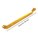 Maxbell Rear Lower Subframe Tie Bar Aluminum Alloy for 1996-2000 Honda Civic EK Gold