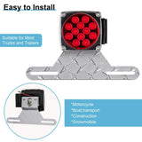 Maxbell 2x License Plate Light Brackets Metal Replace for Automotive Cars Truck