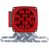 Maxbell 2x License Plate Light Brackets Metal Replace for Automotive Cars Truck