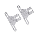Maxbell 2x License Plate Light Brackets Metal Replace for Automotive Cars Truck
