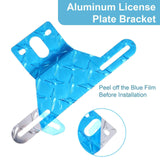 Maxbell 2x License Plate Light Brackets Metal Replace for Automotive Cars Truck