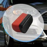 Maxbell Mini Denibbing File Small for Stains on Cars Repairing Paints Retention Red