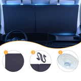 Maxbell Windshield Sun Shade Foldable Front Window Sunshade for Compacts Sedans