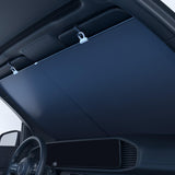 Maxbell Windshield Sun Shade Foldable Front Window Sunshade for Compacts Sedans