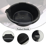 Maxbell Oil Drain Pan 6.5L Lightweight Portable Easy Cleaning Automotive Repair Tool