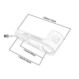 Maxbell RC Car Servo Steering Arm DIY Modified for Truck Remote Control Vehicle Red