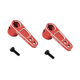 Maxbell RC Car Servo Steering Arm DIY Modified for Truck Remote Control Vehicle Red