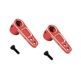 Maxbell RC Car Servo Steering Arm DIY Modified for Truck Remote Control Vehicle Red