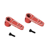 Maxbell RC Car Servo Steering Arm DIY Modified for Truck Remote Control Vehicle Red