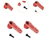 Maxbell RC Car Servo Steering Arm DIY Modified for Truck Remote Control Vehicle Red