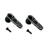 Maxbell RC Car Servo Steering Arm DIY Modified for Truck Remote Control Vehicle Black