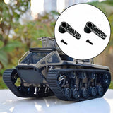 Maxbell RC Car Servo Steering Arm DIY Modified for Truck Remote Control Vehicle Black