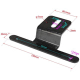Maxbell Generic License Plate Light Bracket License Plate Holder for Trailer RV