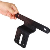 Maxbell Generic License Plate Light Bracket License Plate Holder for Trailer RV