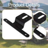 Maxbell Generic License Plate Light Bracket License Plate Holder for Trailer RV