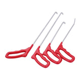 Maxbell 4Pcs Dent Repair Hook Rods for Motorcycles Metal Plate Washing Machines
