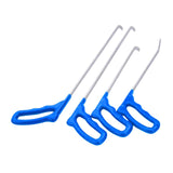 Maxbell 4pcs Car Dent Repair Rods Sturdy Professional for Dents Hail Damage