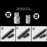 Maxbell 40 Pieces Hex Socket Bit Tool Set Sturdy for Automotive Tasks Accessory