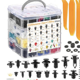 Maxbell 1240Pcs Car Push Retainer Clips Car Accessories Door Trim Panel Fender Clips