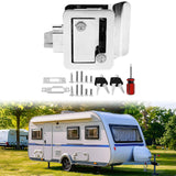 Maxbell RV Door Lock Replacement Handle for Travel Trailer Cargo Hauler