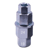 Maxbell Motorcycle Front Wheel Axle Spindle Tool Wheel Axle Hex Repair 17/19/22/24mm