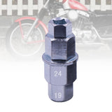 Maxbell Motorcycle Front Wheel Axle Spindle Tool Wheel Axle Hex Repair 17/19/22/24mm