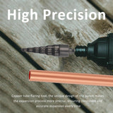 Maxbell HVAC Flaring Tool Carbon Steel Portable Air Conditioner Copper Pipe Expander 6 in 1 Metric