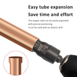 Maxbell HVAC Flaring Tool Carbon Steel Portable Air Conditioner Copper Pipe Expander 6 in 1 Metric