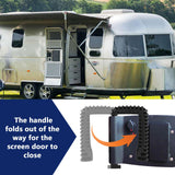 Maxbell RV Door Handle for Entry Trailer Door Protector Accessories Handrail