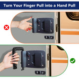 Maxbell RV Door Handle for Entry Trailer Door Protector Accessories Handrail