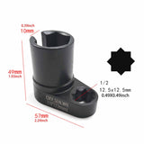 Maxbell Oxygens Sensor Socket Wrench Heavy Duty Removal Tool for Automotive Car