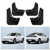 Maxbell Set of 4 Mud Flaps Splash Guards for 3 Black Accessory for Vehicle