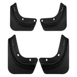Maxbell Set of 4 Mud Flaps Splash Guards for 3 Black Accessory for Vehicle