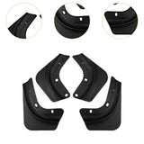 Maxbell Set of 4 Mud Flaps Splash Guards for 3 Black Accessory for Vehicle