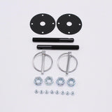 Maxbell Hood Pin Set Aluminum Alloy Flip over Pins for Race Sport Cars Latch Bonnet