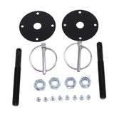 Maxbell Hood Pin Set Aluminum Alloy Flip over Pins for Race Sport Cars Latch Bonnet