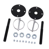 Maxbell Hood Pin Set Aluminum Alloy Flip over Pins for Race Sport Cars Latch Bonnet