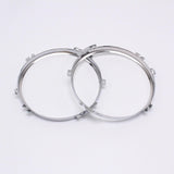 Maxbell Headlight Bezels Easy Installation Headlight Cover Trim Parts Aluminum Alloy