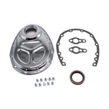 Maxbell Timing Chain Cover Kit Polished Gasket Seal Bolts Set for 265 350