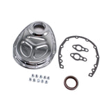 Maxbell Timing Chain Cover Kit Polished Gasket Seal Bolts Set for 265 350