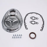 Maxbell Timing Chain Cover Kit Polished Gasket Seal Bolts Set for 265 350
