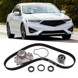 Maxbell Timing Belt Component Kit with Water Pump Heat Resistance for Honda Car