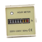 Maxbell Mechanical Hour Meter Gauge Timer for Snowmobile Agricultural Machinery
