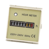 Maxbell Mechanical Hour Meter Gauge Timer for Snowmobile Agricultural Machinery