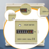 Maxbell Mechanical Hour Meter Gauge Timer for Snowmobile Agricultural Machinery