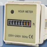 Maxbell Mechanical Hour Meter Gauge Timer for Snowmobile Agricultural Machinery